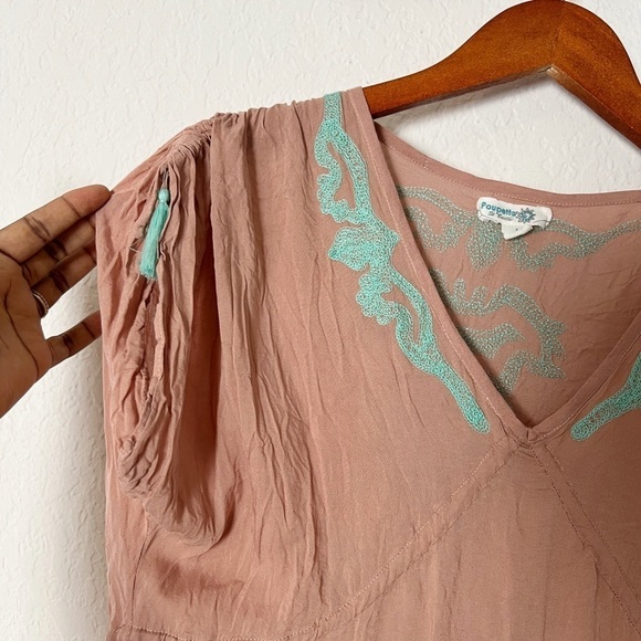 Poupette St Barth Embroidered Cover Up Dress - Picture 5 of 7